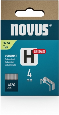 Capse Novus sarma subtire, H tip 37, super rezistente 4 mm, 1870 buc/cutie